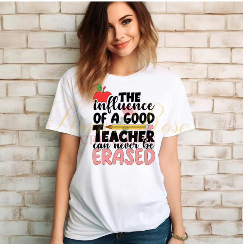 Unisex Vinyl Teacher Appreciation Shirt