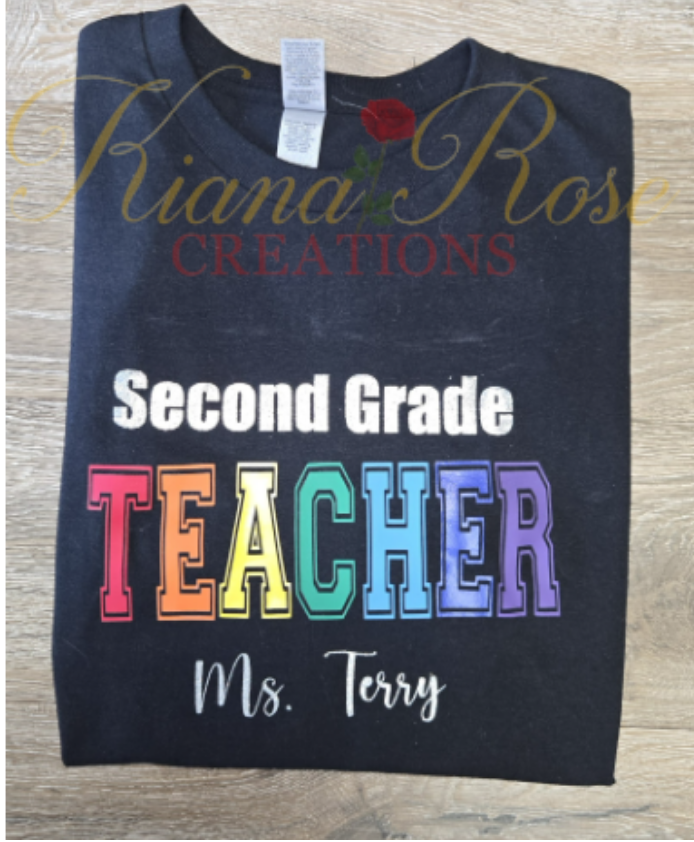 Unisex Rainbow Teacher Appreciation Shirt