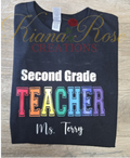 Unisex Rainbow Teacher Appreciation Shirt
